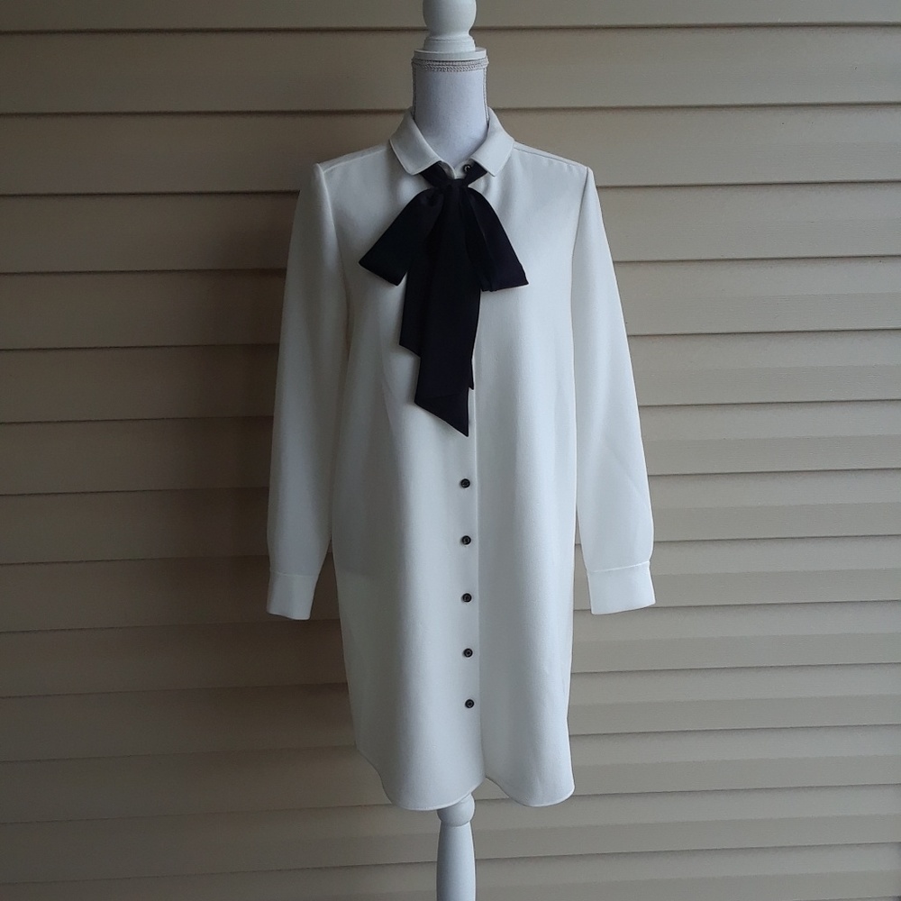 NWT kate spade Shirt Dress with Bow